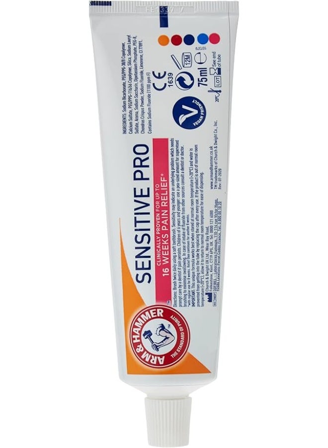 Arm & Hammer Arm&Hammer Sensitive Pro Toothpaste 75ml - Image 3